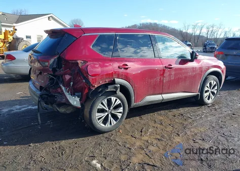 2021 Nissan Rogue Sv Intelligent Awd z USA, uszkodzony, nr VIN JN8AT3BB9MW210762